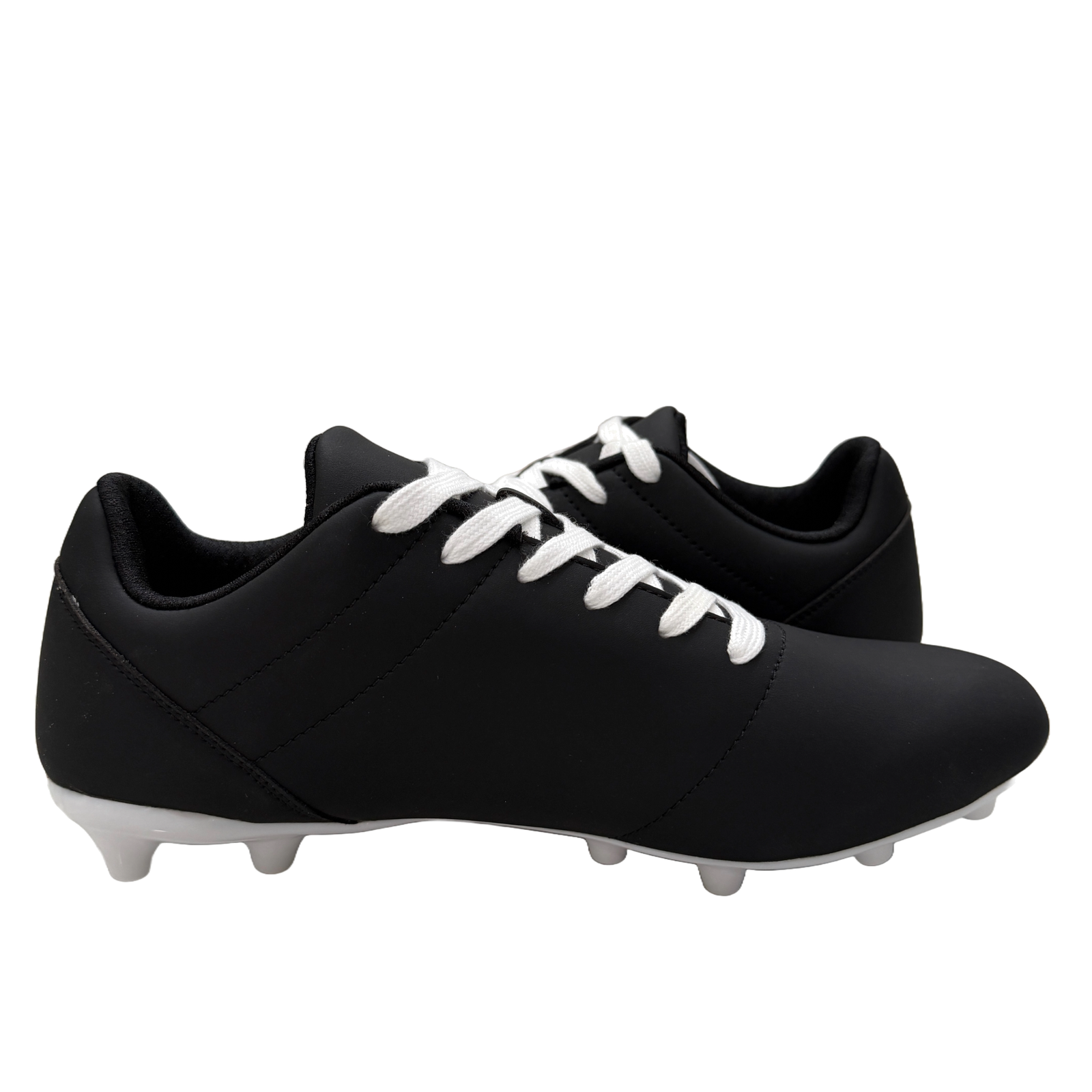 Great Call Athletics Courage Soccer Shoe in Black - lateral side view