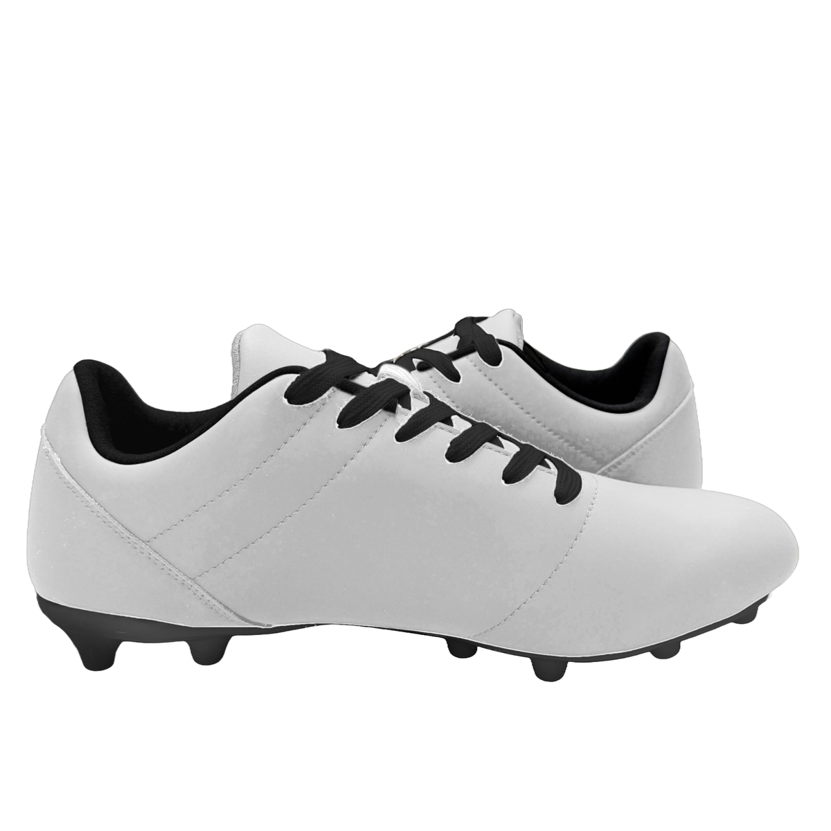 Great Call Athletics Courage Soccer Shoe in White - lateral side view
