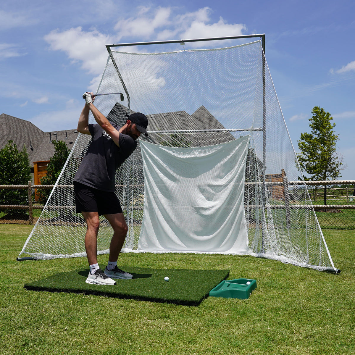 Cimarron Super Swing Master Golf Net & Frame - Alternate View 2