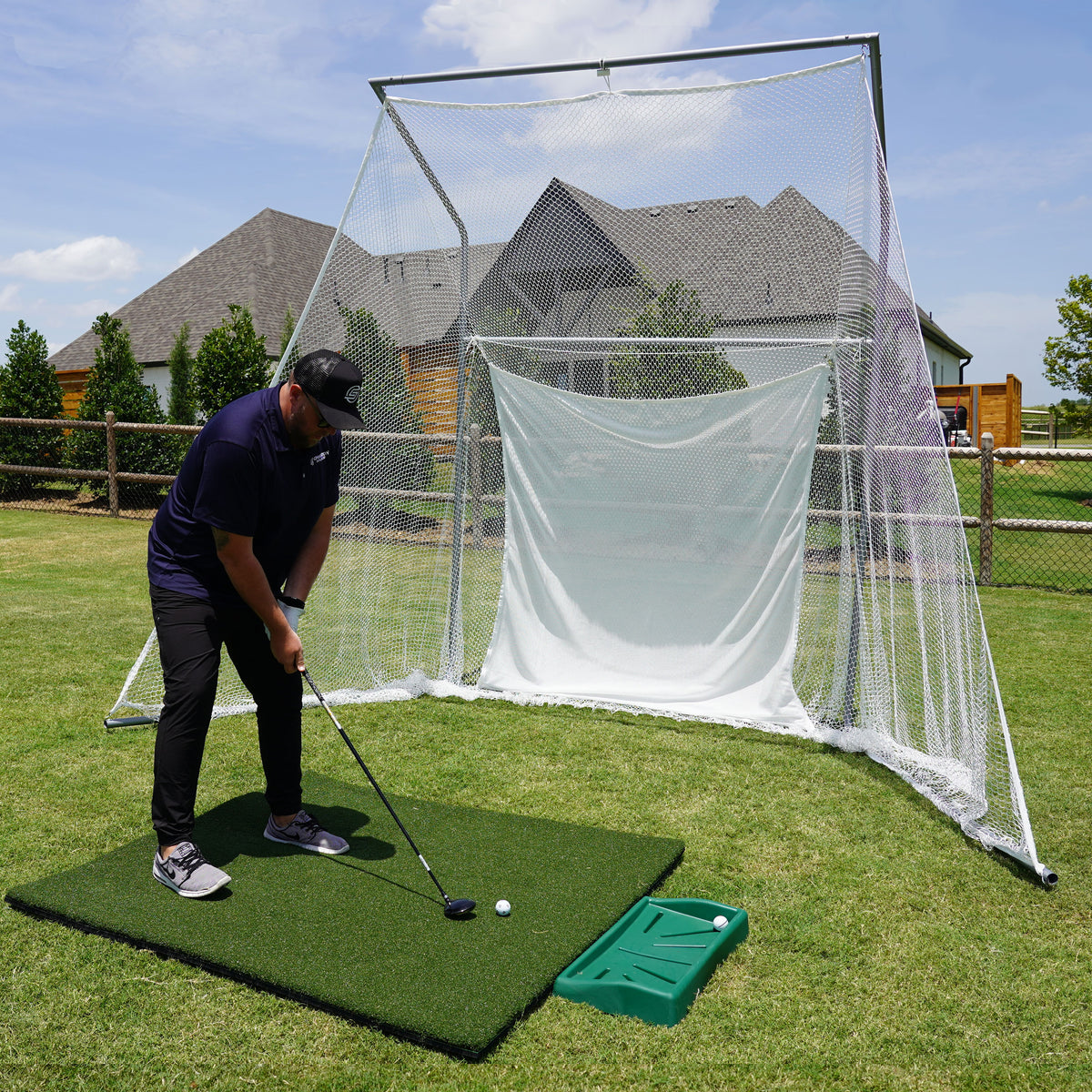 Cimarron Super Swing Master Golf Net & Frame - Alternate View 3