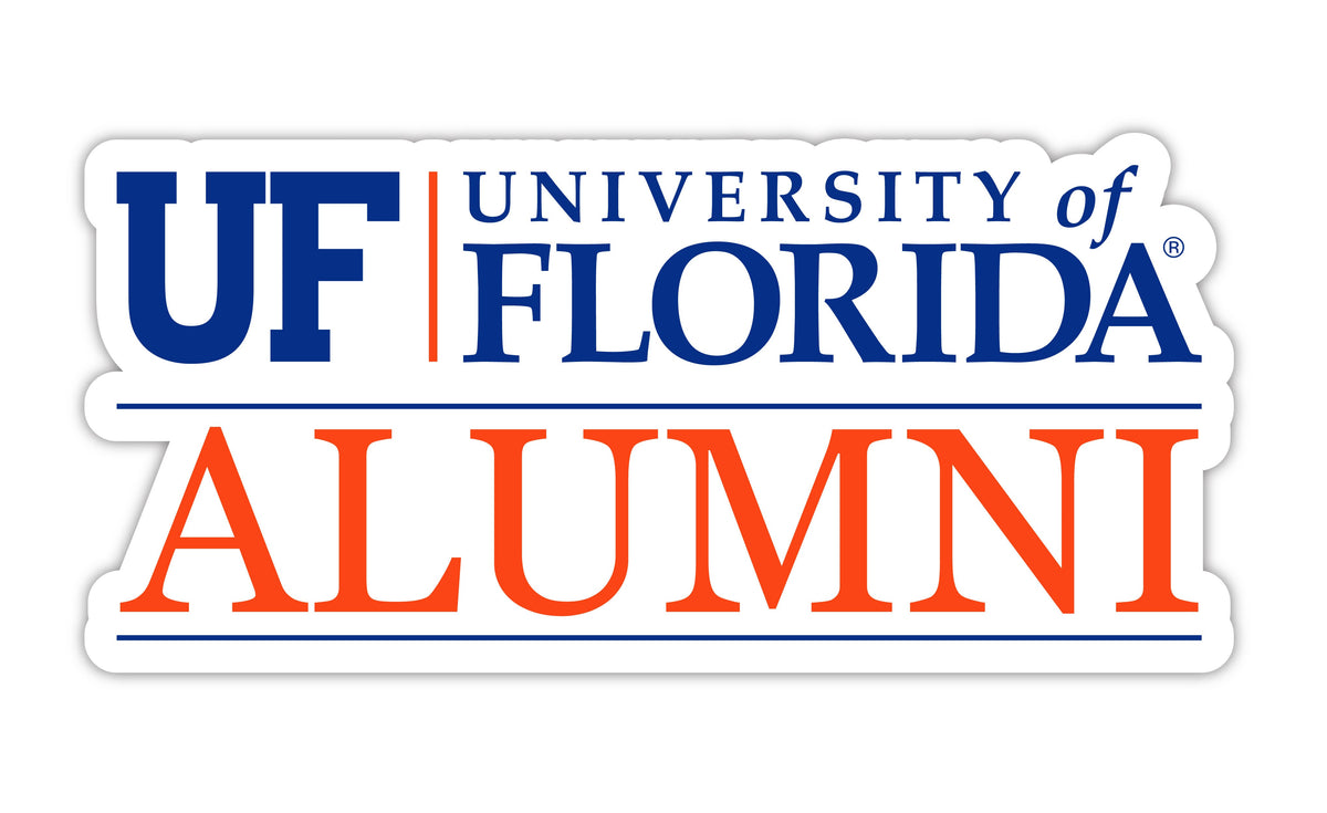 Florida Gators 4-Inch Laser Cut Alumni Vinyl Decal Sticker Officially Licensed Collegiate Product