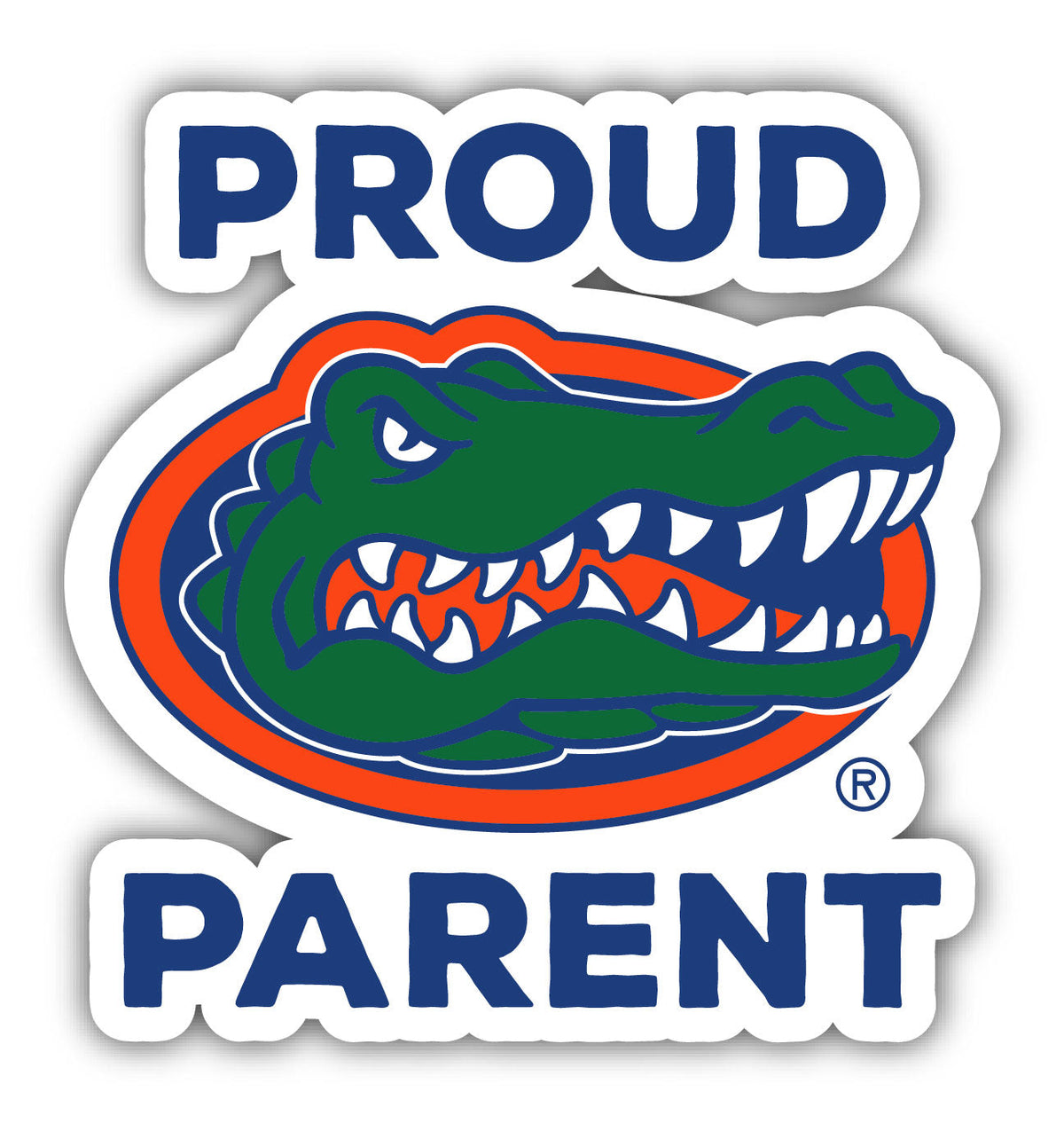 Florida Gators 4-Inch Laser Cut Proud Parent Decal Sticker Officially Licensed Collegiate Product