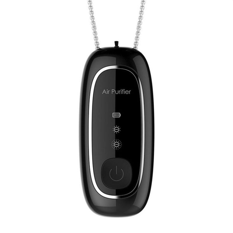 KY100A Portable Negative Ion Air Purifier Neck Hanging Air Purifier, Rectangle Black, Rectangle White - View 7