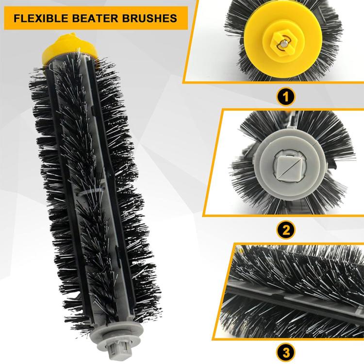 JUNSUNMAY Sweeper Main Clean Brush for iRobot Roomba 700 Series, 1pcs Main Clean Brush, 2pcs Main Clean Brush - View 7