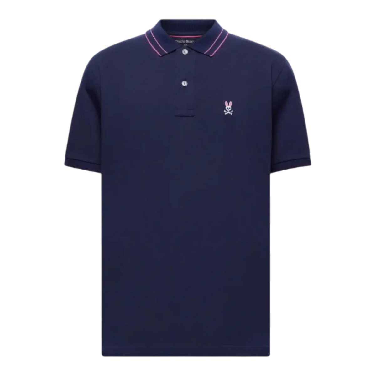 Psycho Bunny Rex Performance Piqué Men's Polo — Evening Blue