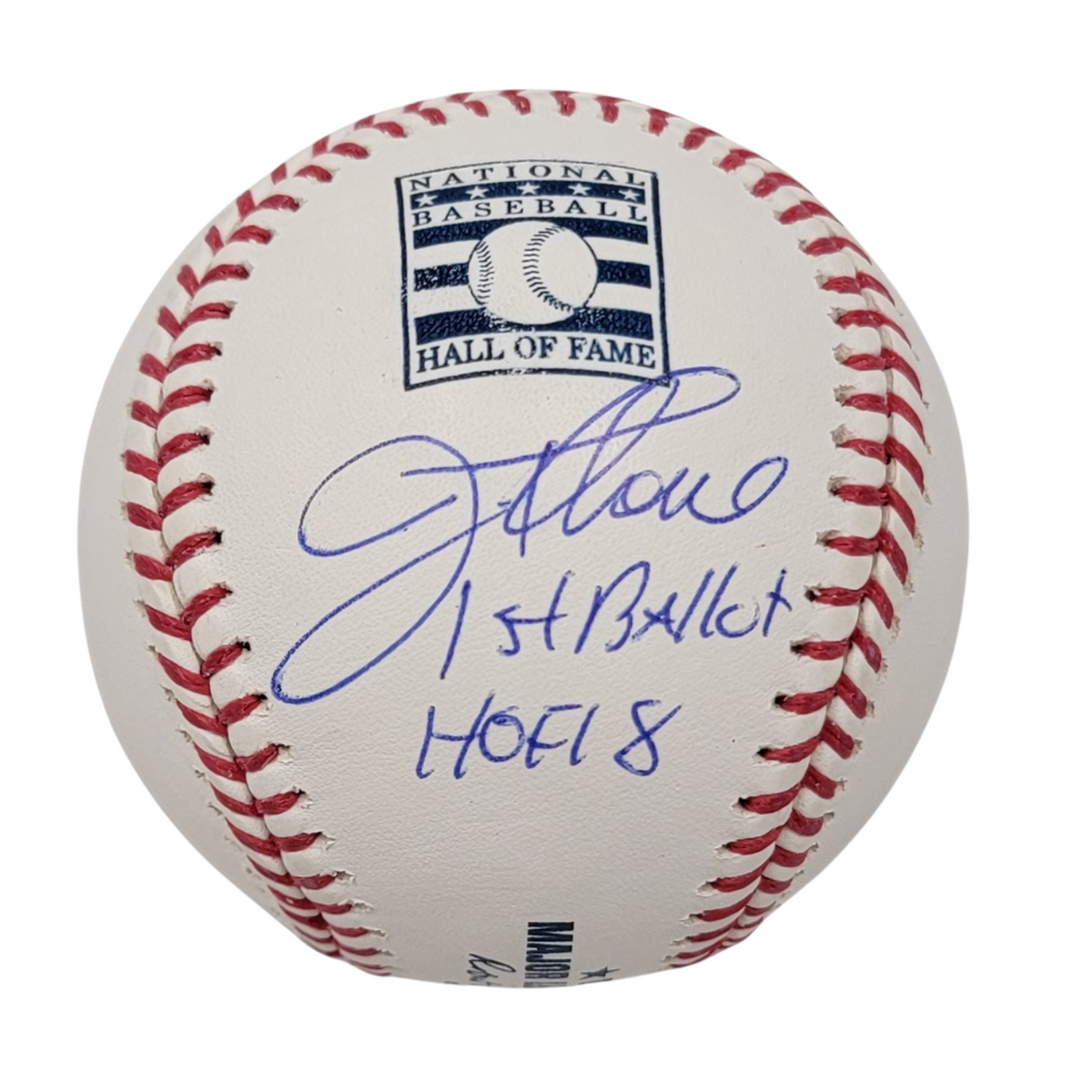 Jim Thome Autographed Cleveland Indians White Sox Twins Phillies MLB HOF Baseball W/ First Ballot HOF 18 Beckett Witnessed