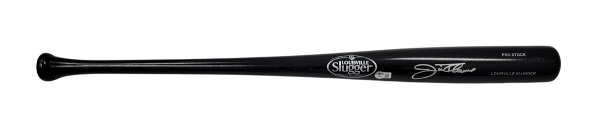 Jim Thome Autographed Indians Phillies White Sox Louisville Slugger Baseball Bat Beckett Witnessed