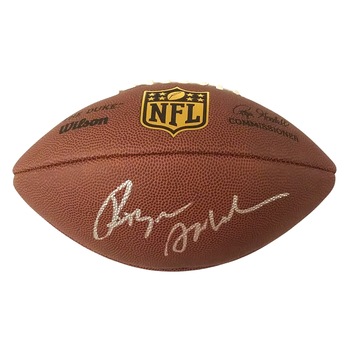 Roger Staubach Autographed Dallas Cowboys NFL Replica The Duke Game Ball Beckett Authenticated