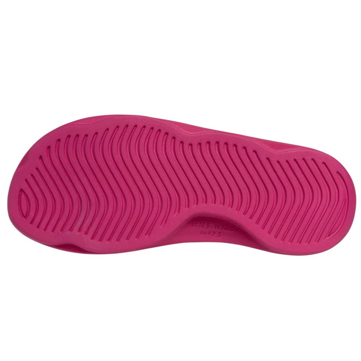 Slip-on recovery slide sandals with cushioned foam construction and open-toe design for comfort and post-activity wear.