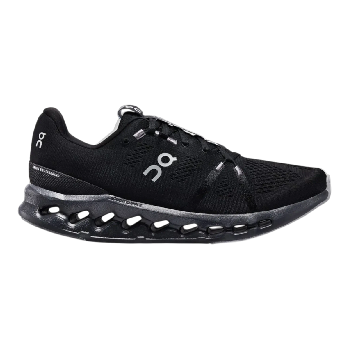 On Cloudsurfer Men's Running Shoes — Black