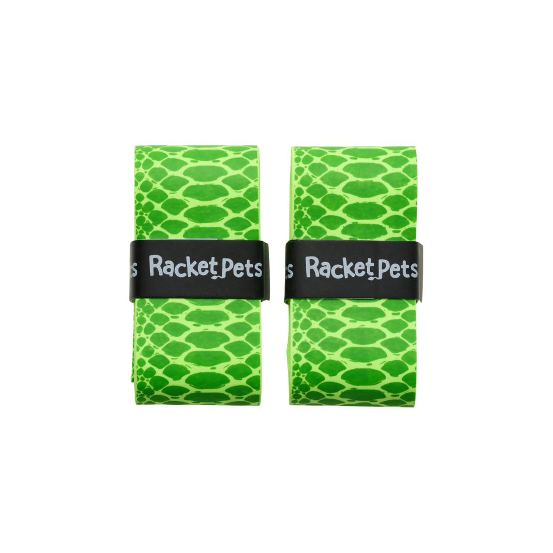 Racket Pets Tennis Overgrip 2 Pack, Animal Print in Snake - Front View