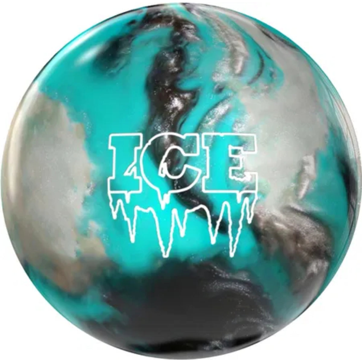 Storm Ice Teal Silver Graphite Bowling Ball