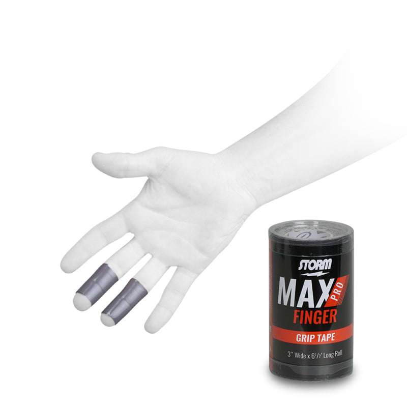Storm Max Pro Finger Grip Tape Roll Silver