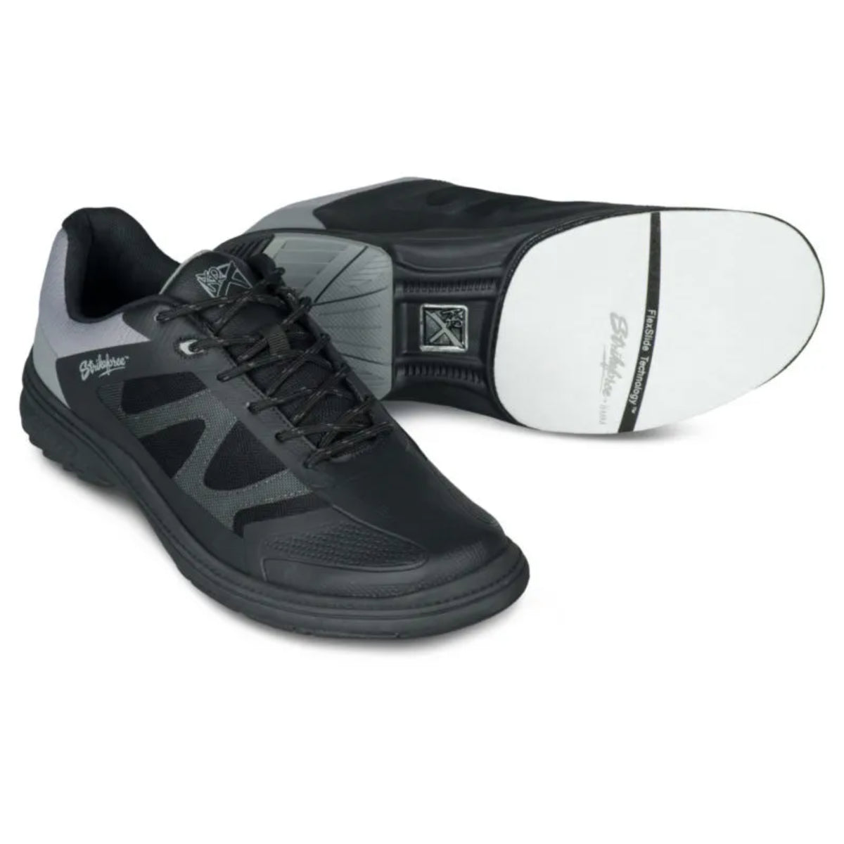 KR Strikeforce Epic Black Charcoal Men’s Right Hand Wide Bowling Shoes
