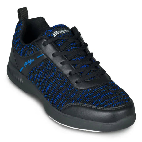 KR Strikeforce Flyer Mesh Lite Black Royal Men’s Wide Bowling Shoes