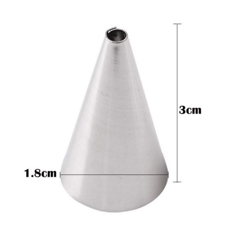 8 PCS/Set 6 Stainless Steel Nozzle Set DIY Cake Decorating Tools Silicone with EVA Cream Pastry Bag, 8 PCS/Set - View 3