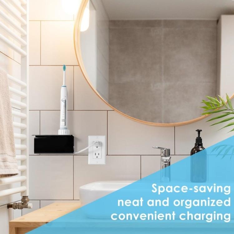 Acrylic Wall-mounted Bathroom Electric Toothbrush Holder - View 6