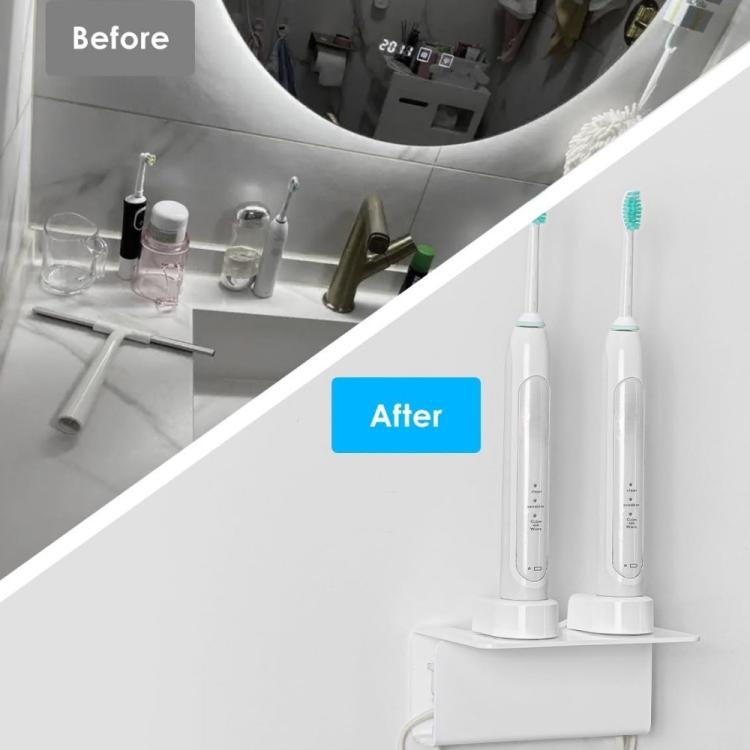Acrylic Wall-mounted Bathroom Electric Toothbrush Holder - View 8