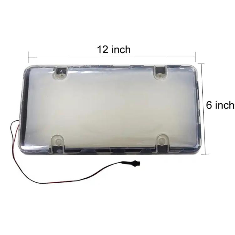 US Standard Fog Version License Plate Frame Remote-Controlled Car License Plate Protector, US Standard Single - View 3