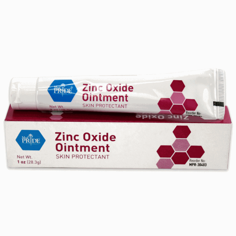 MedPride Zinc Oxide Ointment 20% - 1oz. Tubes - Indv. Boxed - 72/cs.