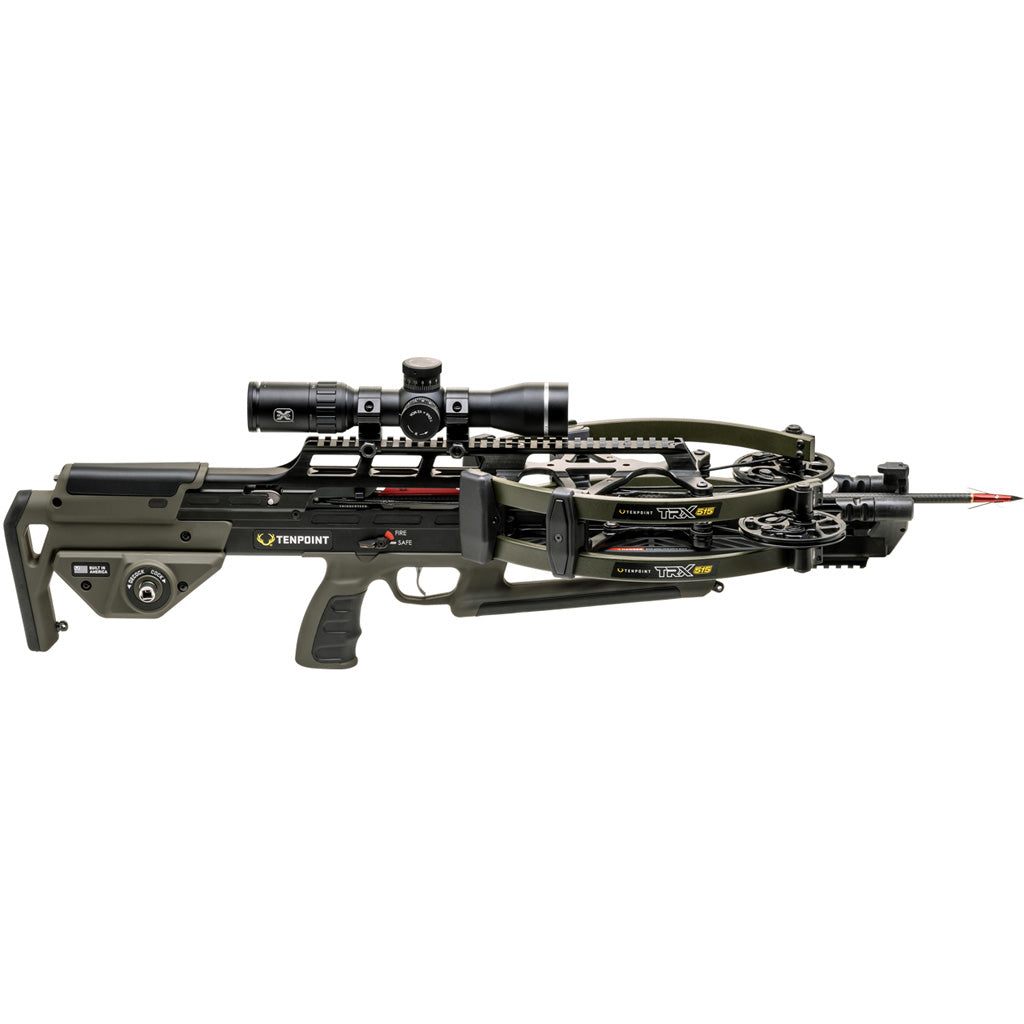 TenPoint TRX 26 Crossbow Package in Green - Front View