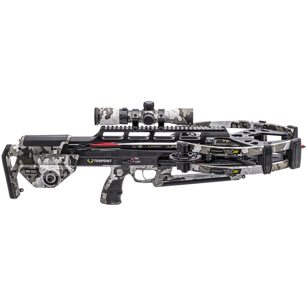 TenPoint TX 28 Crossbow Package in Vektra Camo - Front View