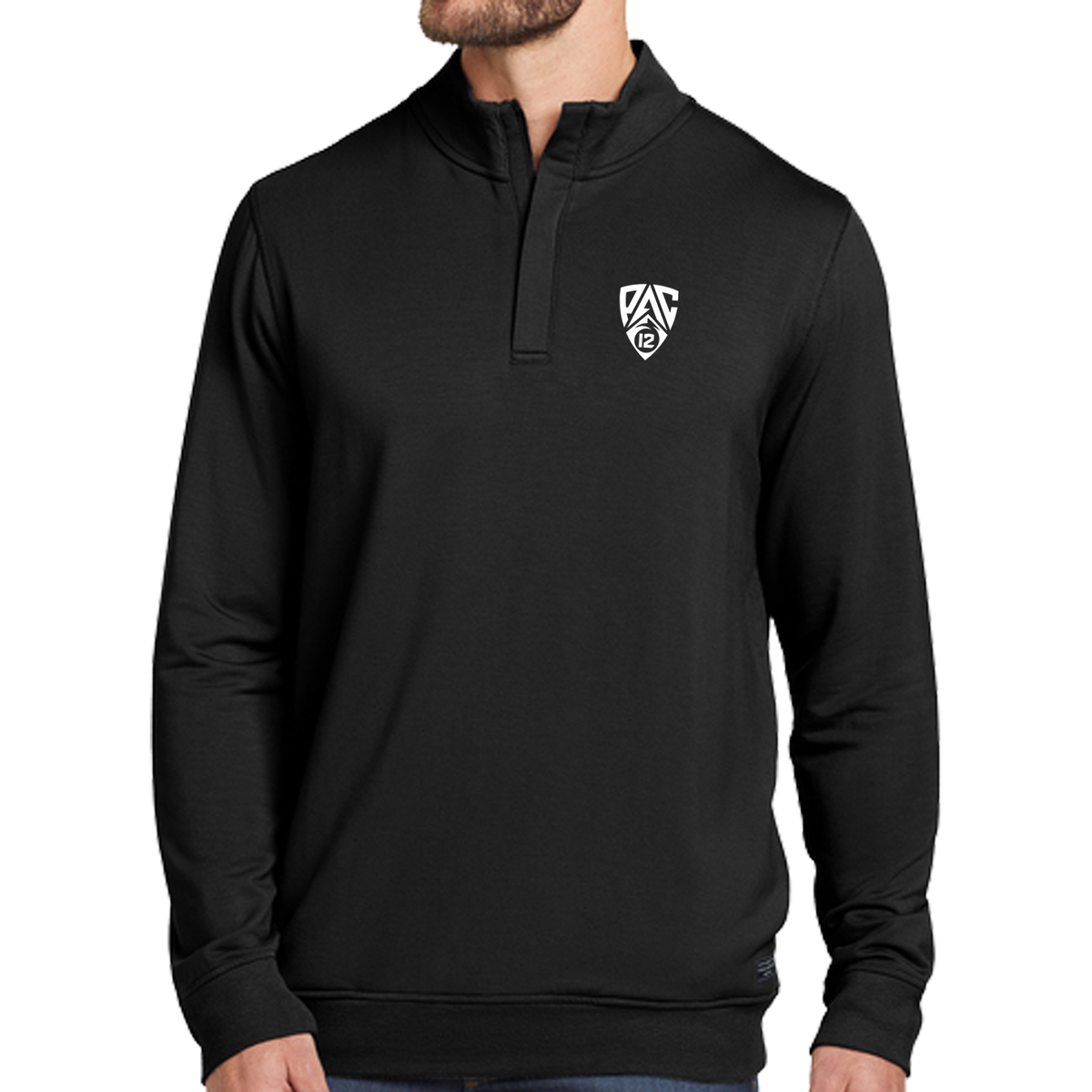 TM Newport Fleece 1/4 Zip PAC12 Logo