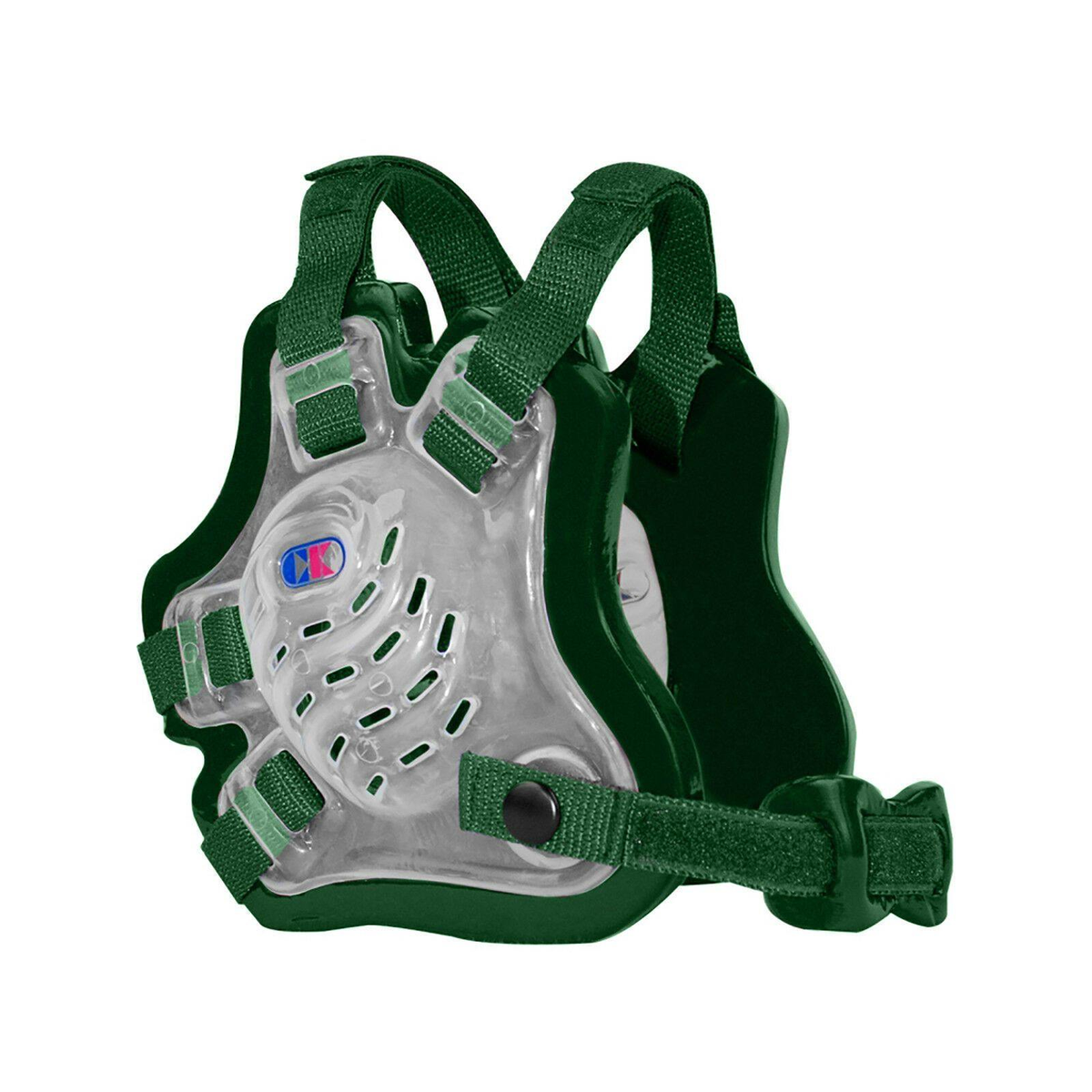 Cliff Keen F5 Tornado Wrestling Headgear in Translucent/Dark Green/Dark Green