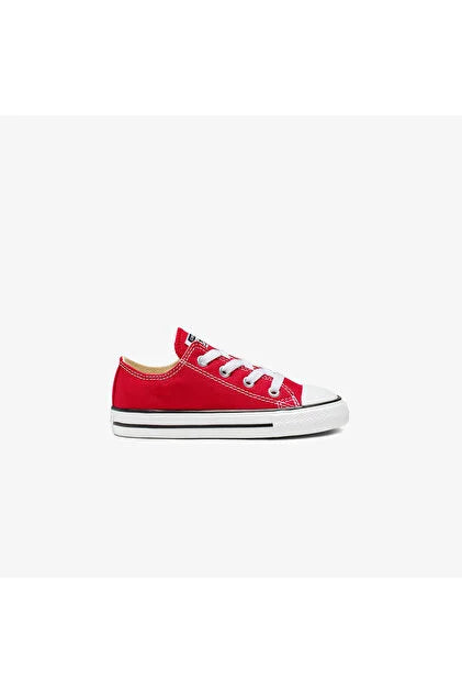 Converse Chuck Taylor All Star Ox Toddlers' (TD) Sneakers — Red Canvas