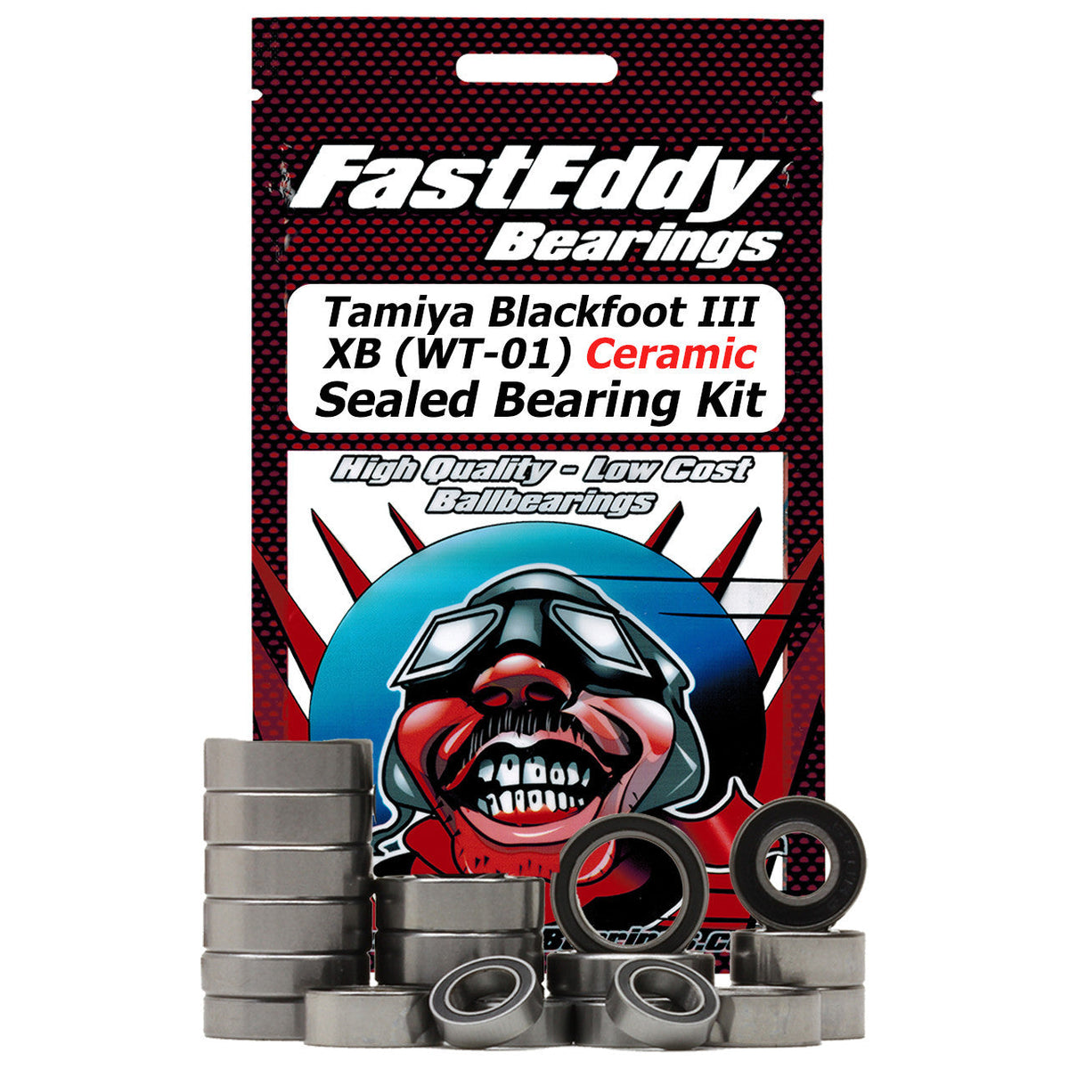Tamiya Blackfoot III XB WT-01 Ceramic Sealed Bearing Kit