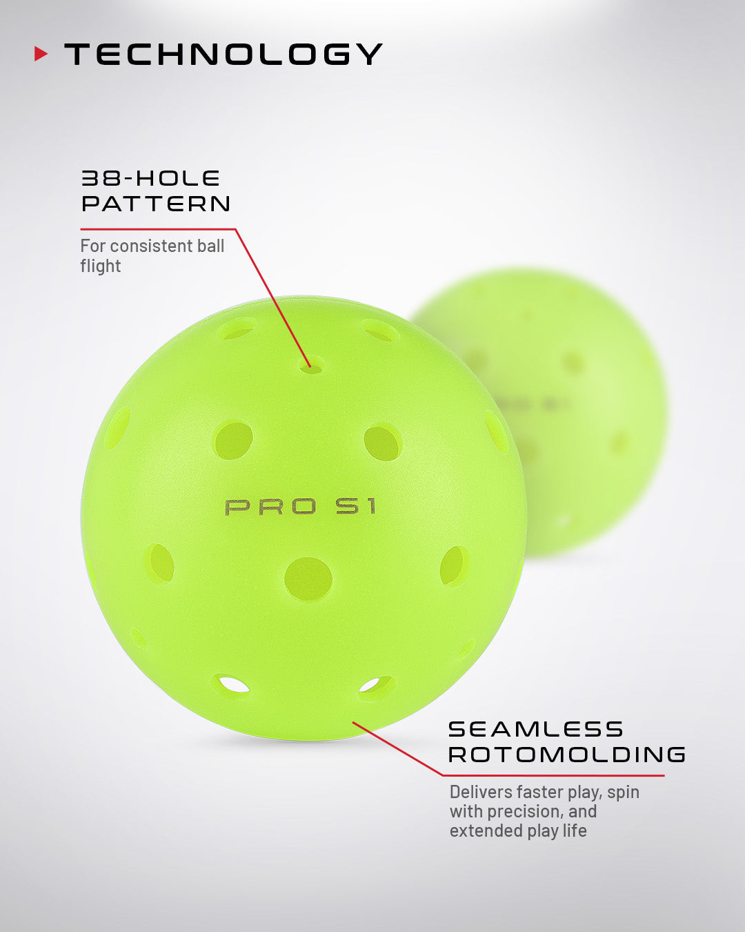 Pro S1 Pickleballs product image