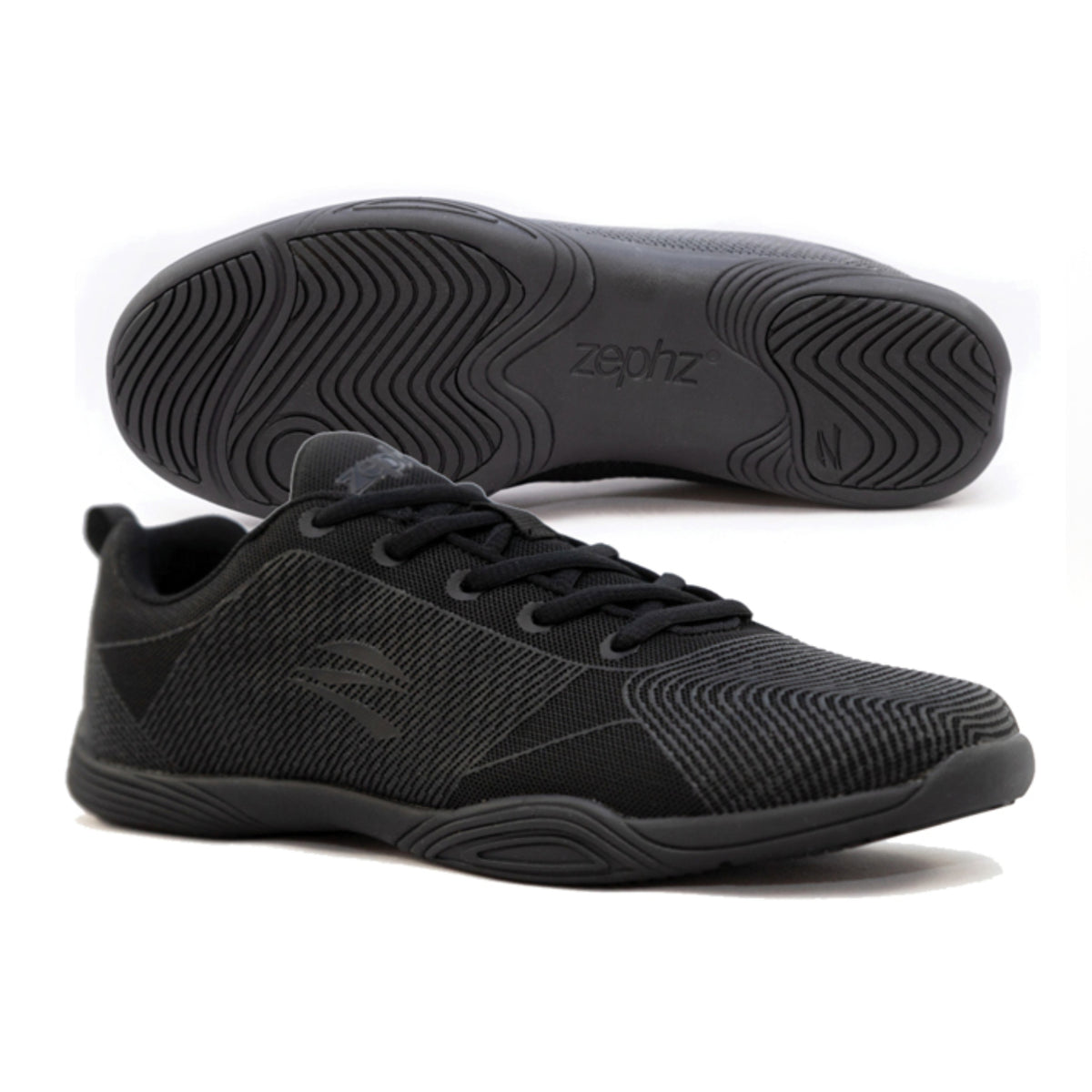 Zephz Thunder Women Black Cheerleading Shoe