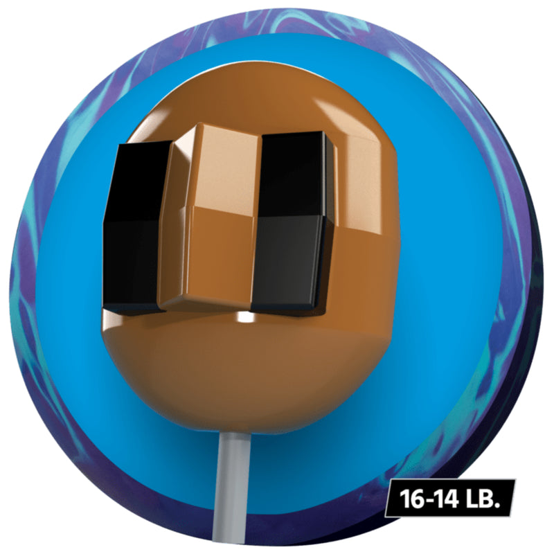 Track Criterion Blue Purple PRE-DRILLED Bowling Ball