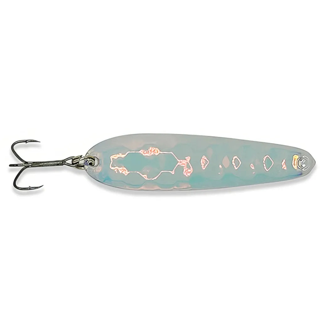 Apex Trolling Spoon 3.25-3.75" Mad Scientist UV IR Coating - View 5