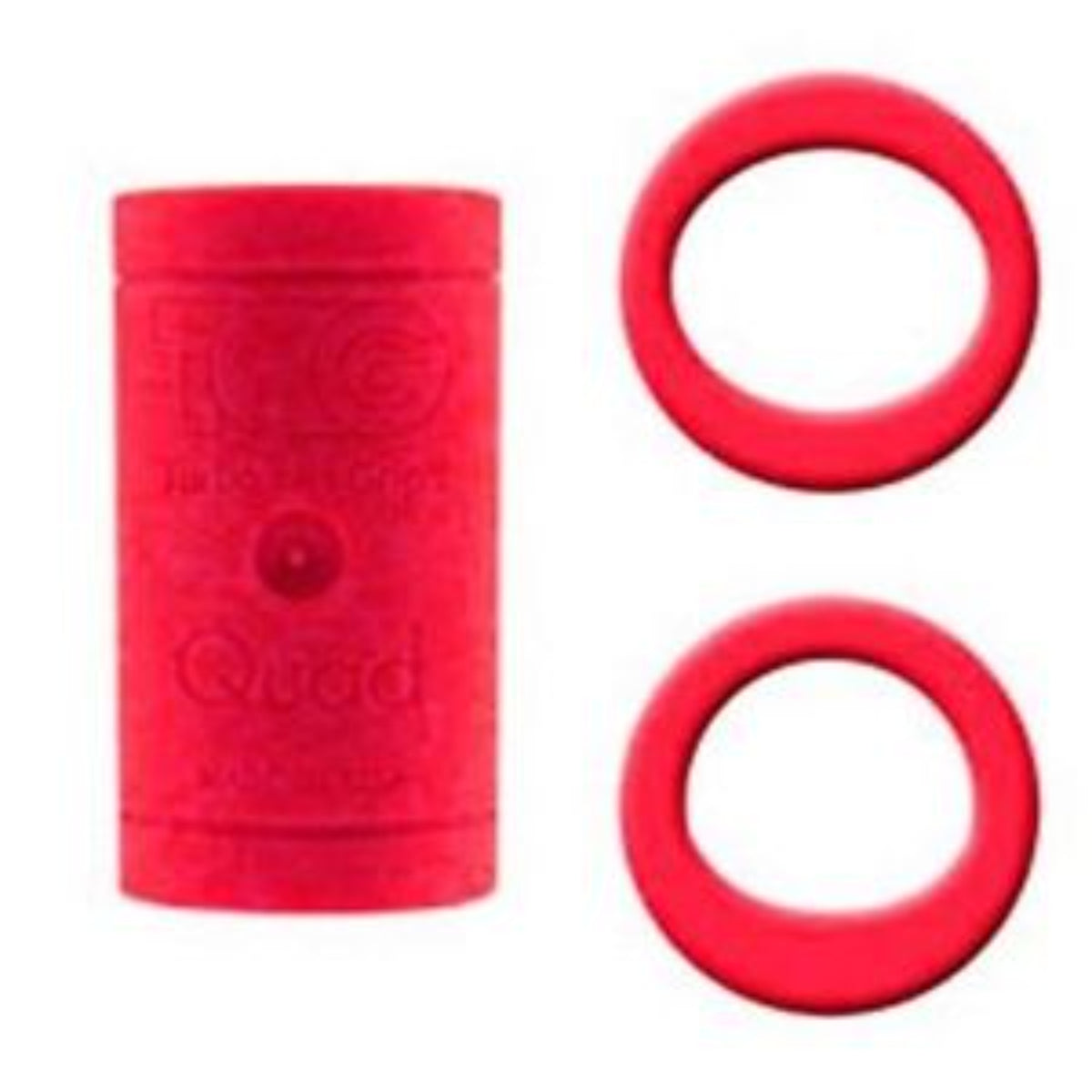 Turbo Quad Red Bowling Ball Finger Inserts Grip