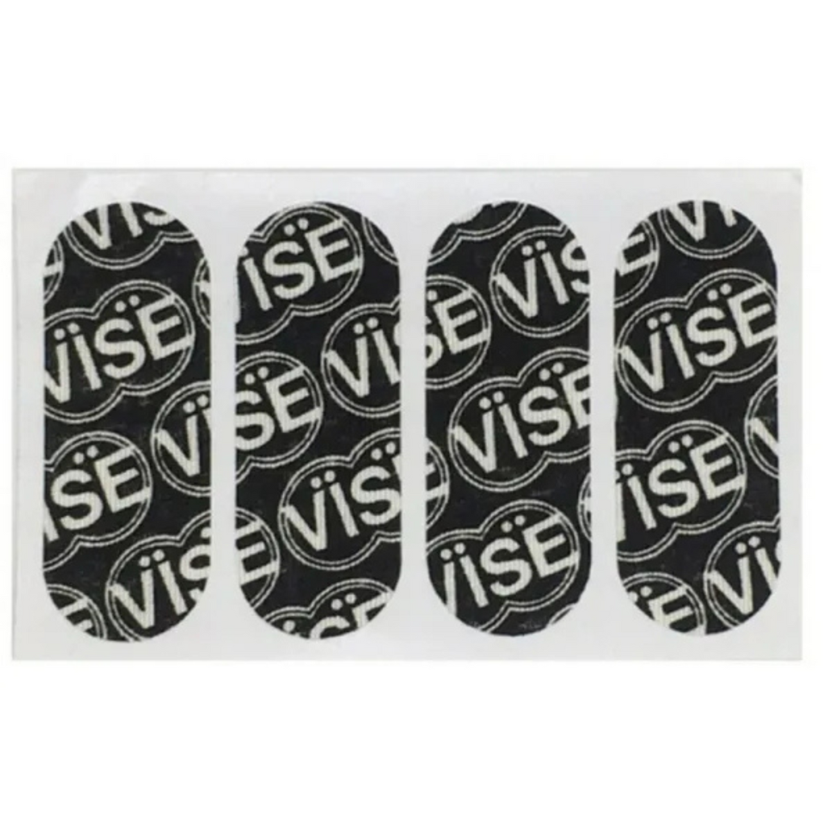 Vise Pre-Cut VISE Logo Tape Black 40 Pieces 1″