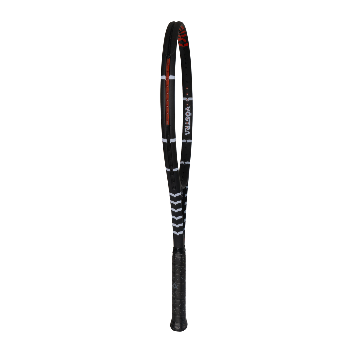 Volkl Vostra V7 Tennis Racquet in Red - side profile B