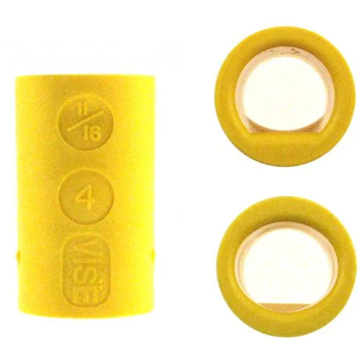 Vise Grip Lady Oval and Power Oval Yellow Bowling Insert Single