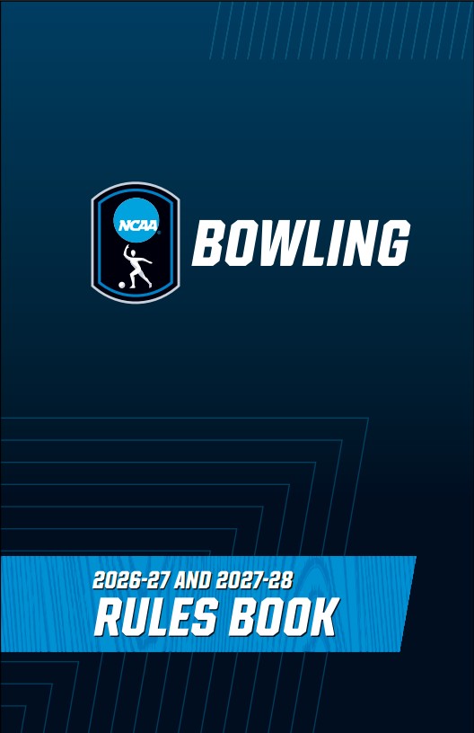 NCAA 2026-27 and 2027-28 Women's Bowling Rules Book - front cover