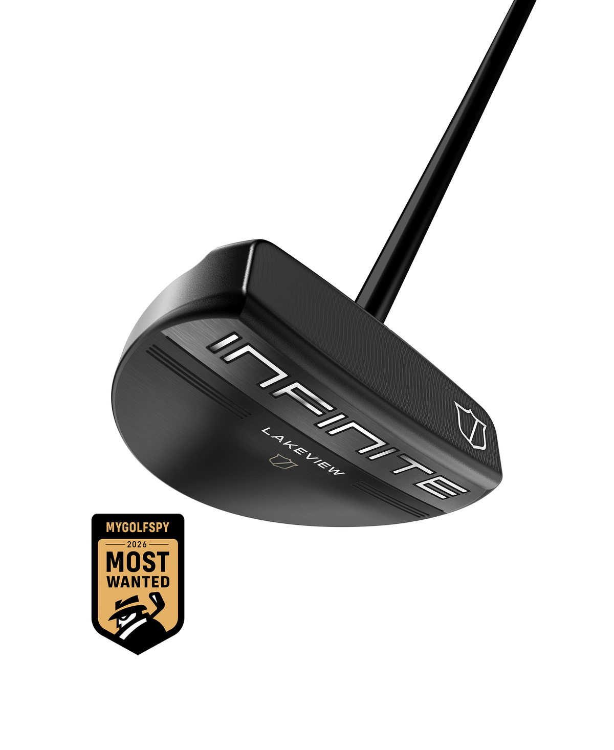 Wilson Infinite Zero Torque Lakeview Putter, Left Hand, 34 Inch in Black - main view