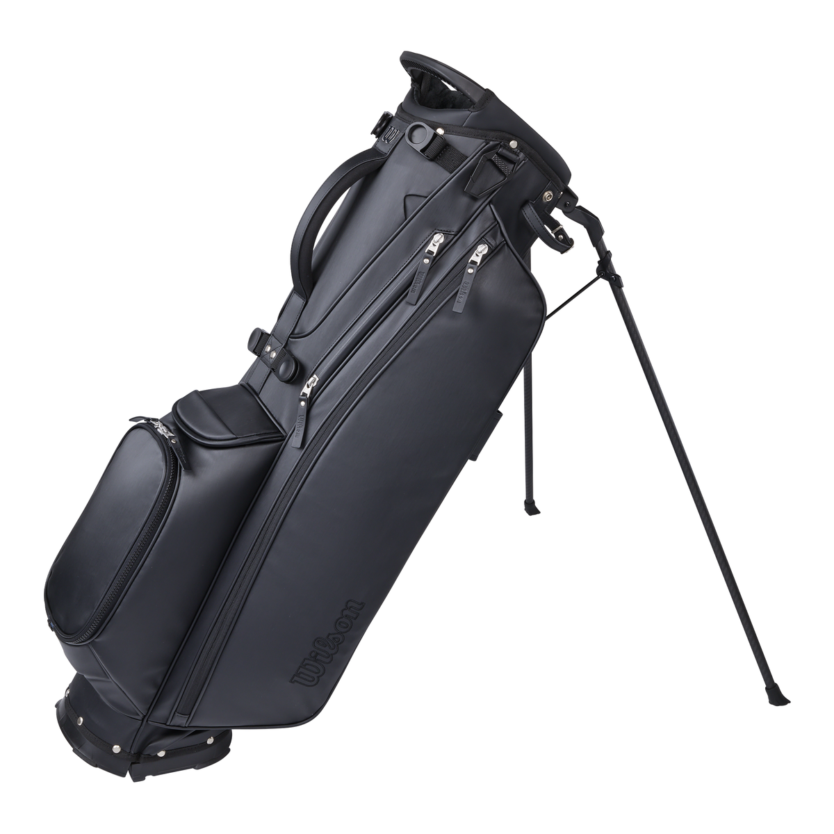 Wilson The 1914 Carry Golf Stand Bag in Black - front view