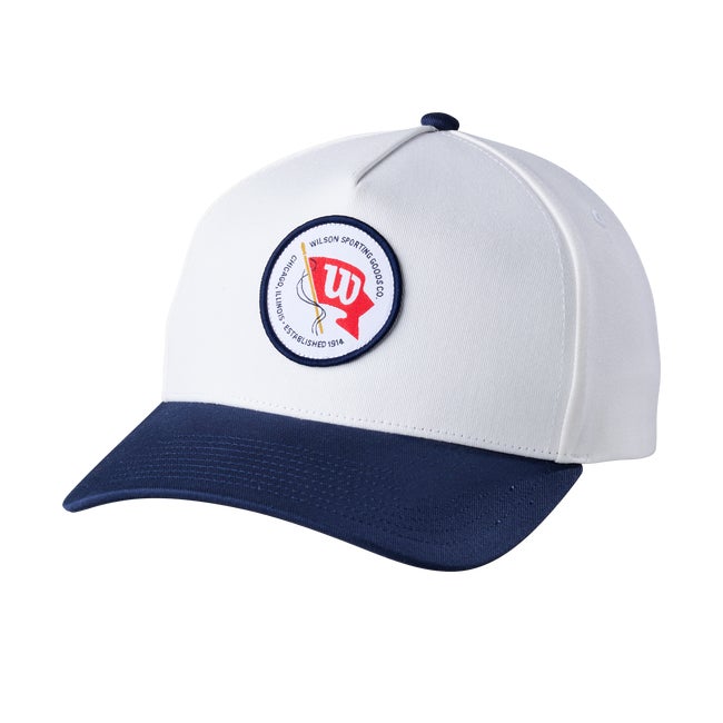 WILSON GOLF Vintage Patch Hat in White - main view