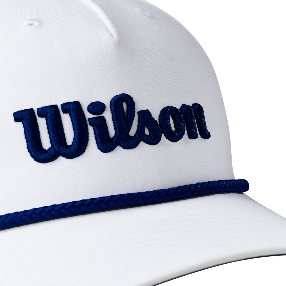 Wilson Golf Rope Snapback Hat, White/Classic Navy - alternate view 2