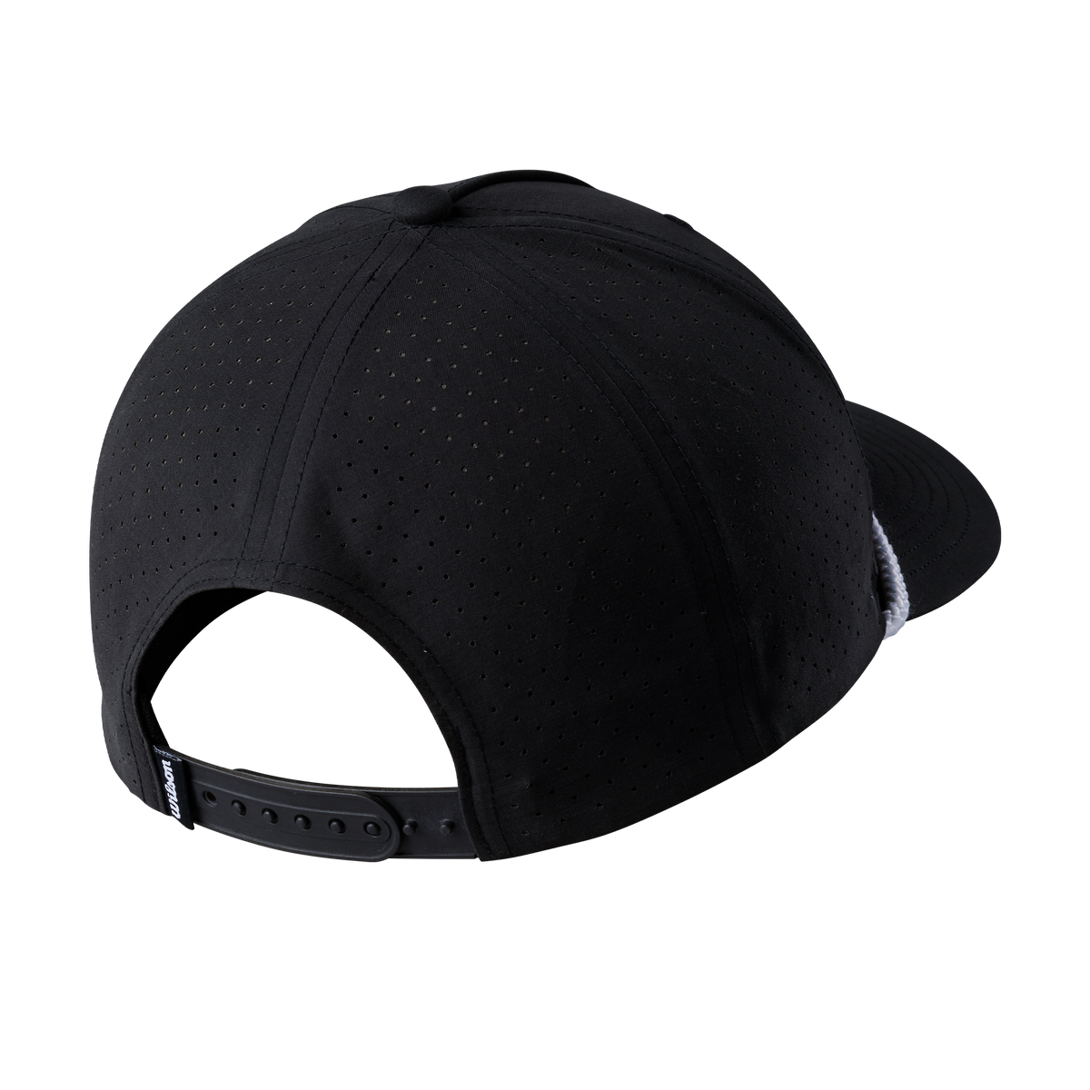 Wilson Golf Rope Snapback Hat, Black/White - alternate view 1