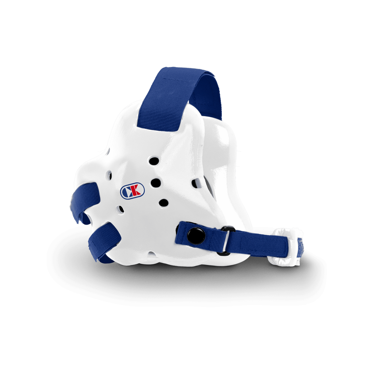 Cliff Keen EF66 Fusion Wrestling Headgear in White/Navy