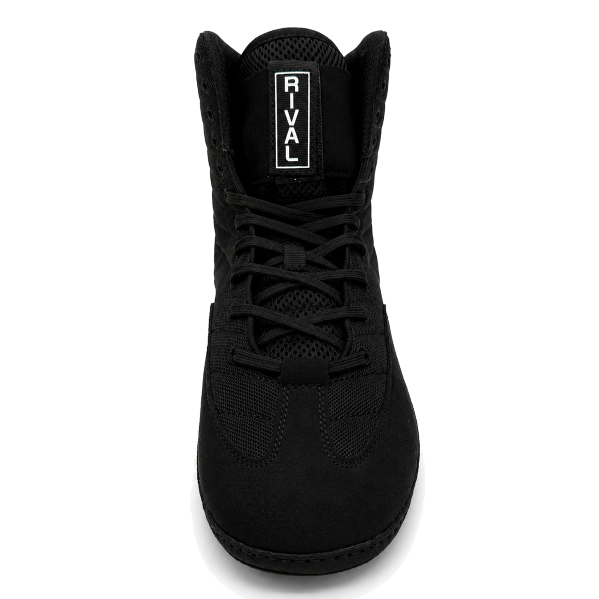 Great Call Athletics Rival Wrestling Shoe in Black - front view