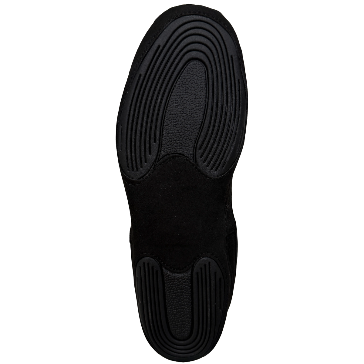 Great Call Athletics Rival Wrestling Shoe in Black - outsole bottom view