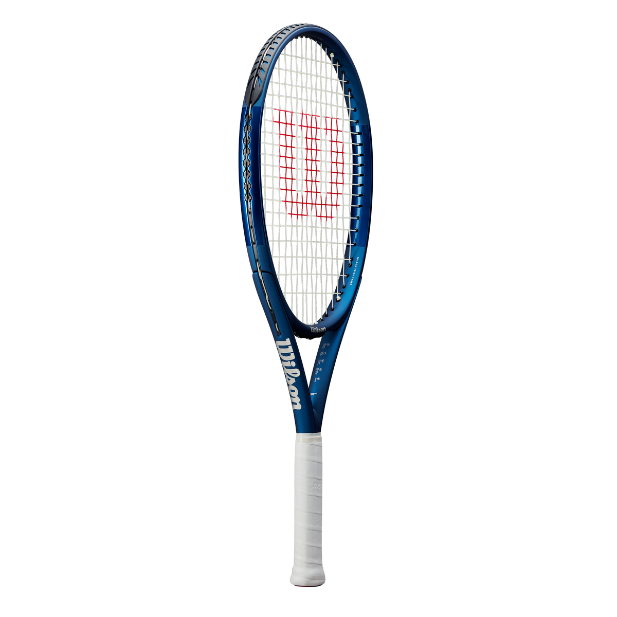Wilson Triad Three Tennis Racket Unstrung, 113 sq in Oversize in Blue - main view