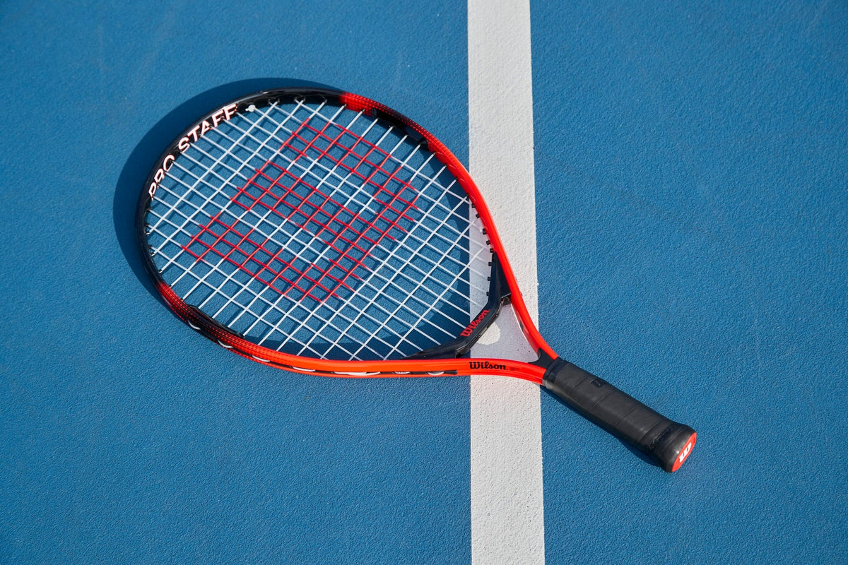 Wilson Pro Staff Precision Junior 23 Strung Tennis Racket, Red/Black - alternate view 3