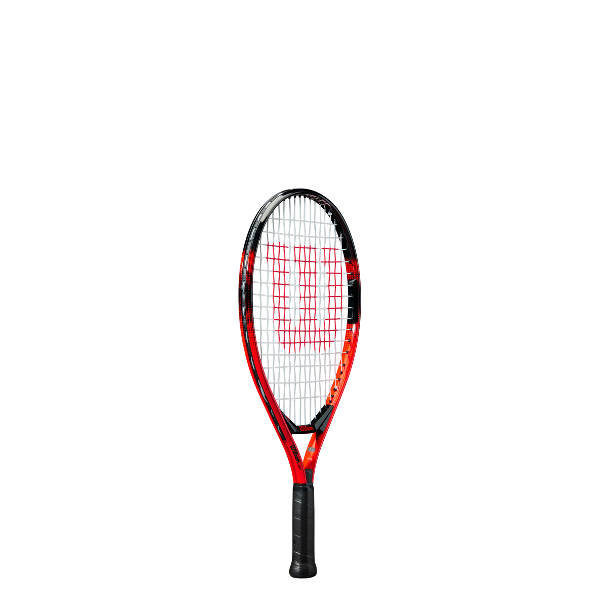 Wilson Pro Staff Precision Junior 19 Tennis Racket, Strung, Red/Black - main view